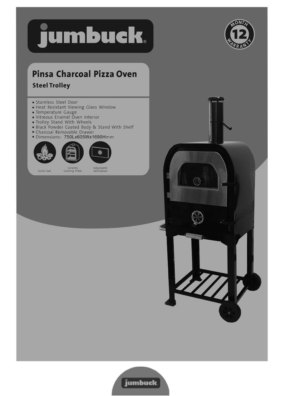 Jumbuck Pinsa Instruction Manual Pdf Download Manualslib