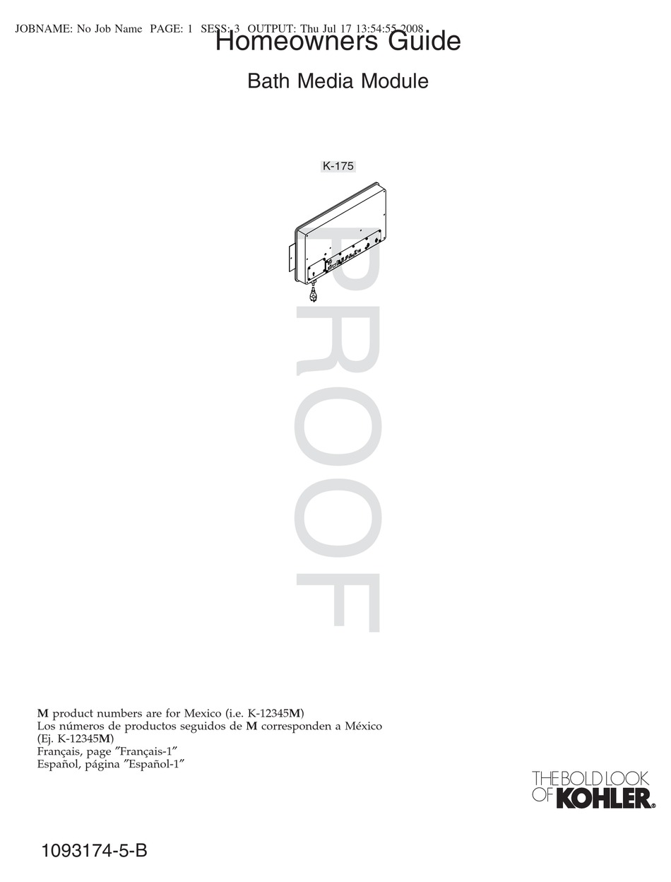 Kohler Kt735 Manual