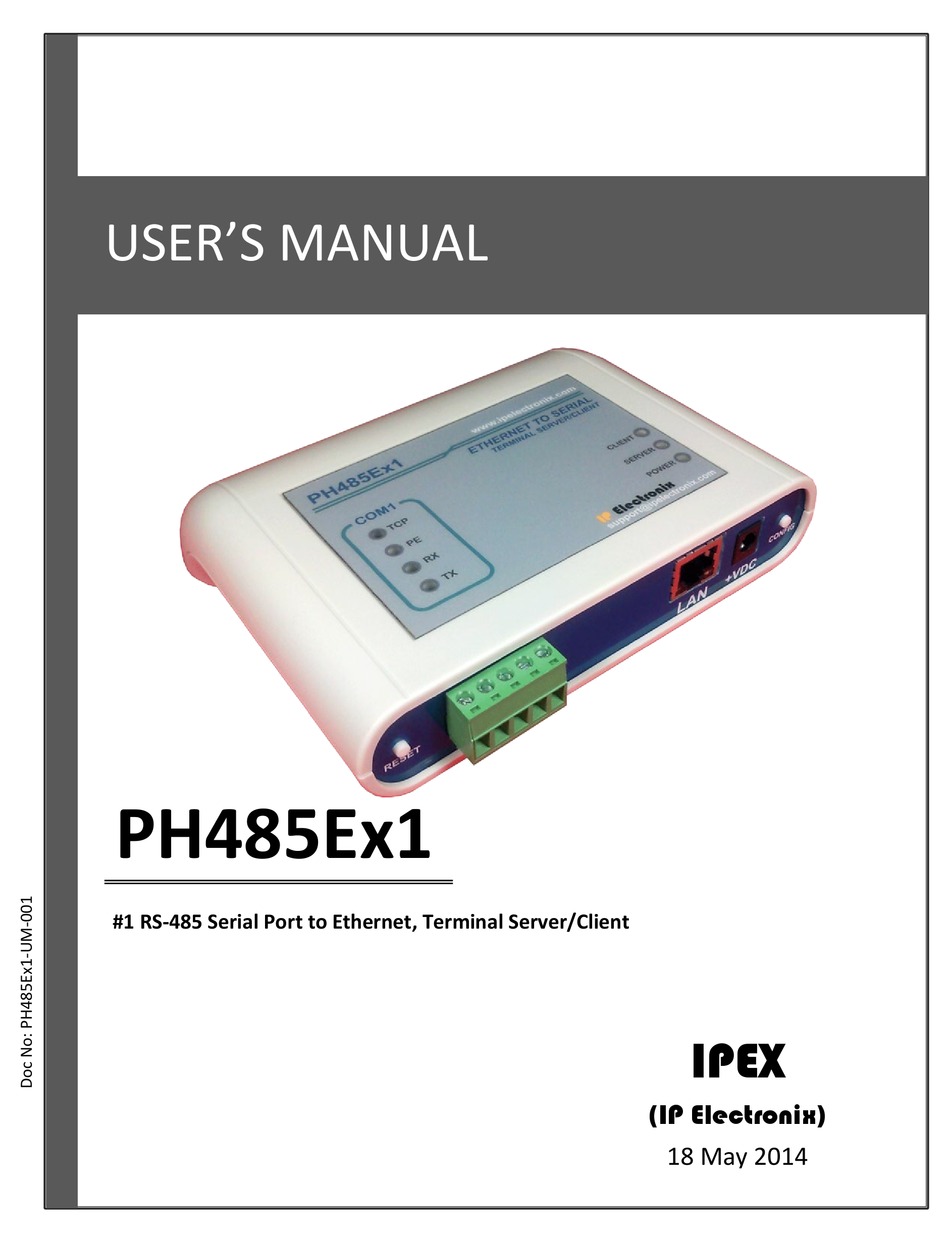 ipex-ph485ex1-server-user-manual-manualslib