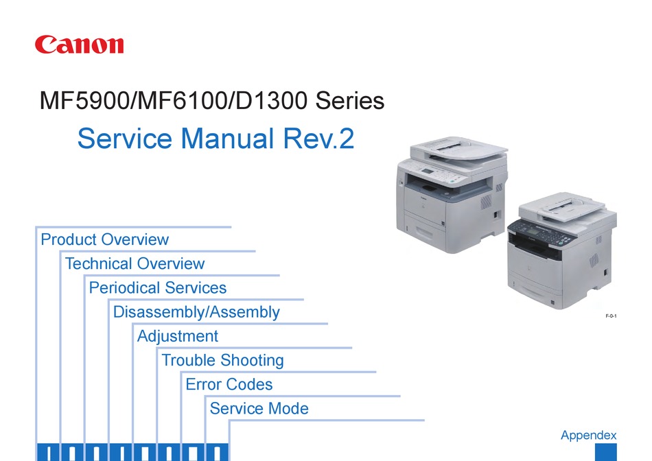 Canon D1300 Series Service Manual Pdf Download Manualslib