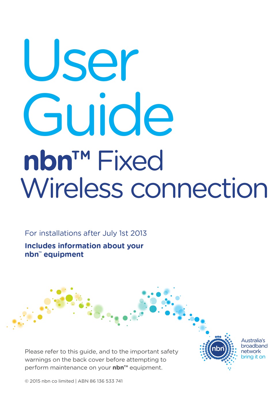 NBN ODU OUTDOOR ANTENNA MICROPHONE SYSTEM USER MANUAL ManualsLib