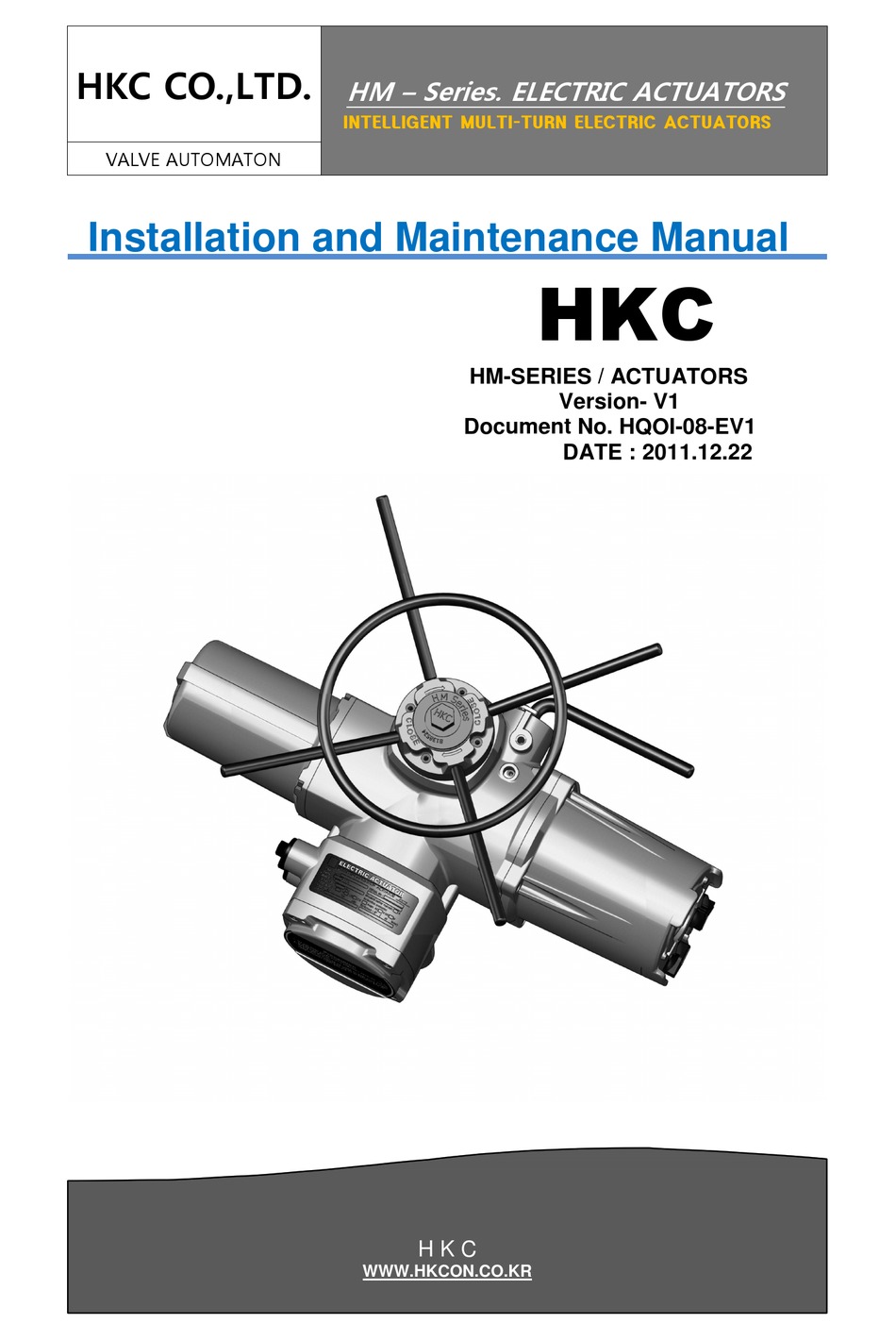 HKC HM04 CONTROLLER INSTALLATION AND MAINTENANCE MANUAL ManualsLib