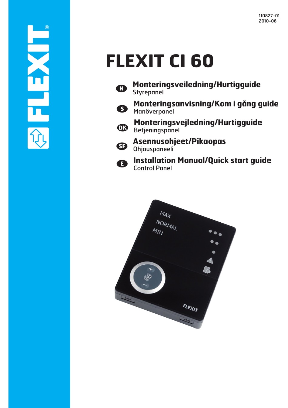 Flexit ci 60 alarm