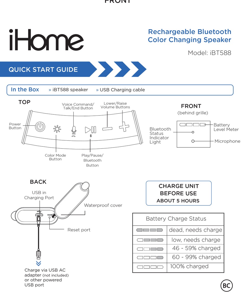 Ihome ibt59 sales