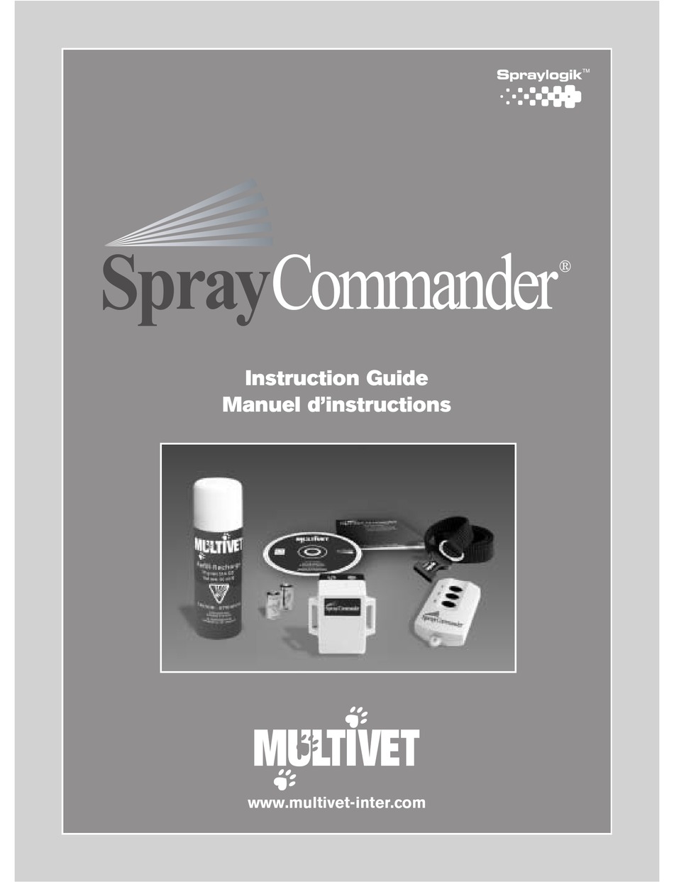 Multivet spray shop commander