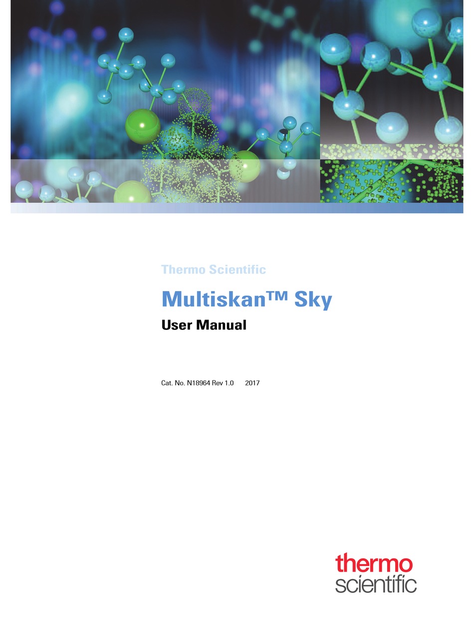 THERMO SCIENTIFIC MULTISKAN SKY USER MANUAL Pdf Download ManualsLib