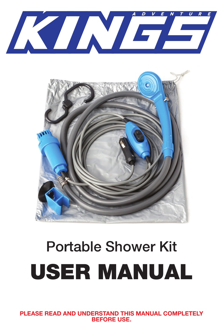 ADVENTURE KINGS PORTABLE SHOWER KIT USER MANUAL Pdf Download ManualsLib