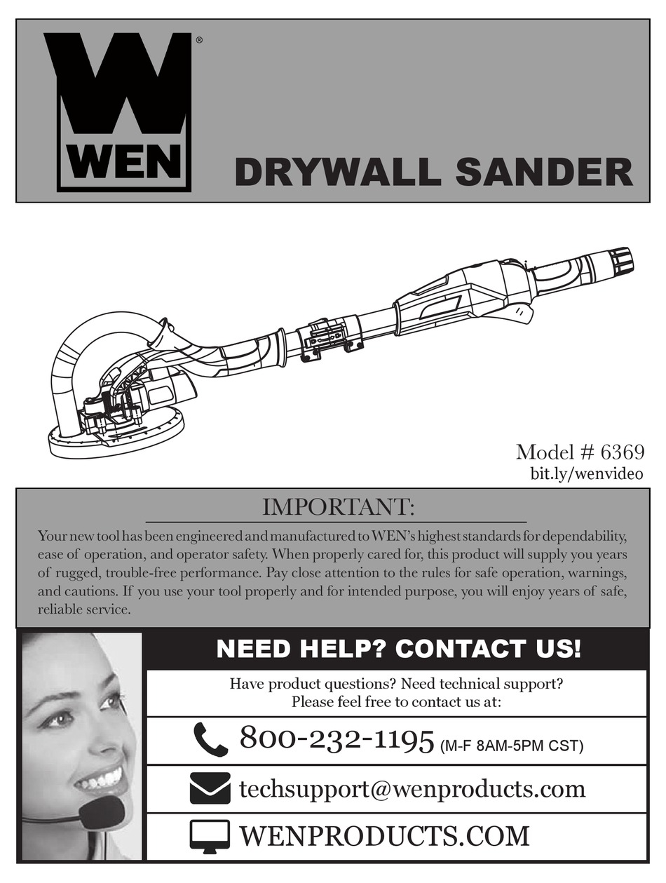 WEN 6369 MANUAL Pdf Download | ManualsLib