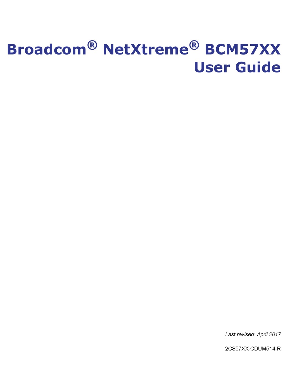 broadcom netlink gigabit ethernet driver windows 17