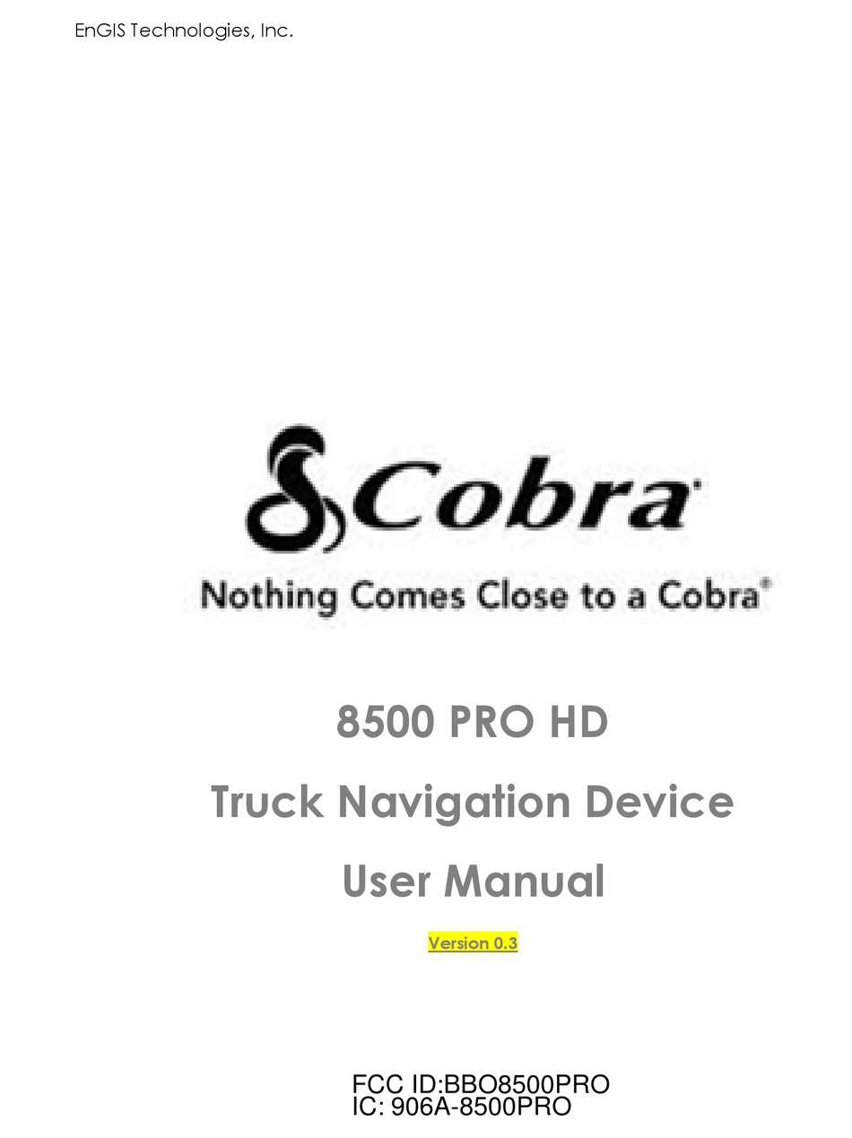 cobra 7600 pro software updates
