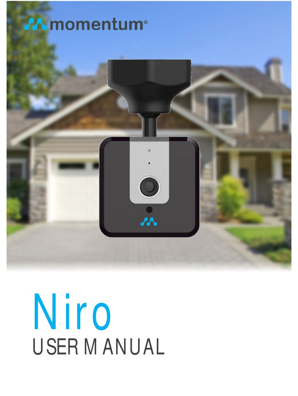 Momentum Niro User Manual Pdf Download Manualslib