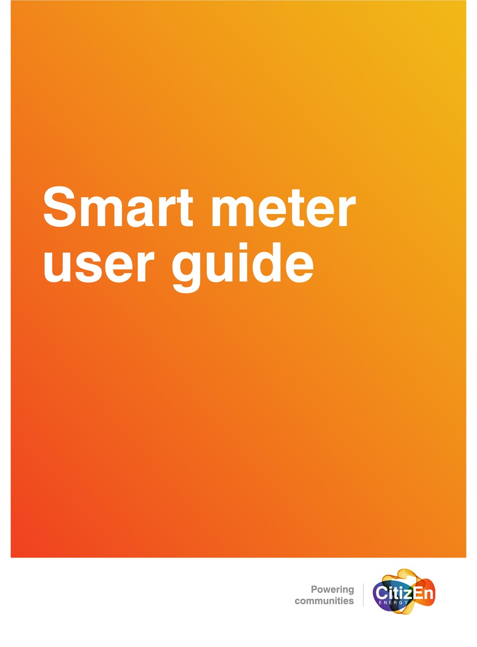 CITIZEN ENERGY SMART METER USER MANUAL Pdf Download ManualsLib