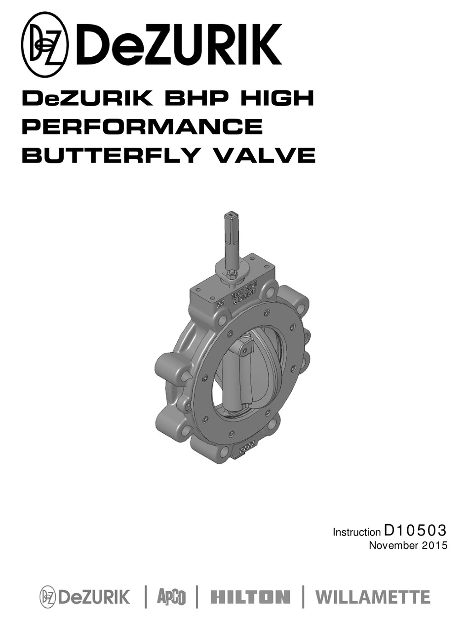 DEZURIK BHP MANUAL Pdf Download ManualsLib