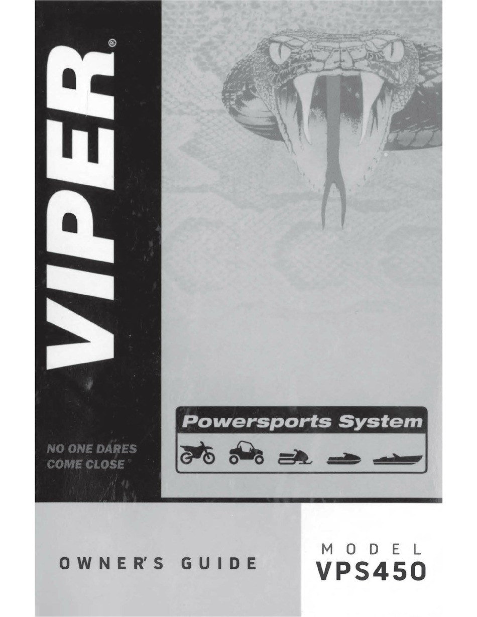 VIPER VPS450 OWNER'S MANUAL Pdf Download | ManualsLib