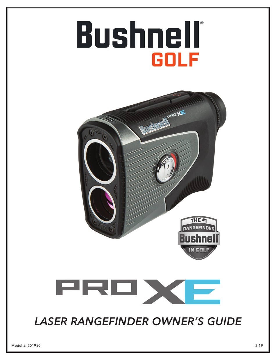 BUSHNELL PRO XE OWNERu0027S MANUAL Pdf Download  ManualsLib