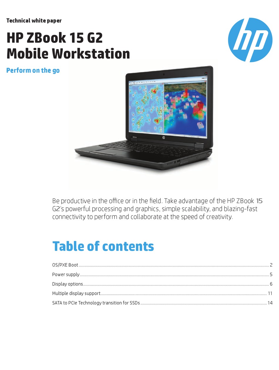 Multiple Display Support - HP ZBook 15 