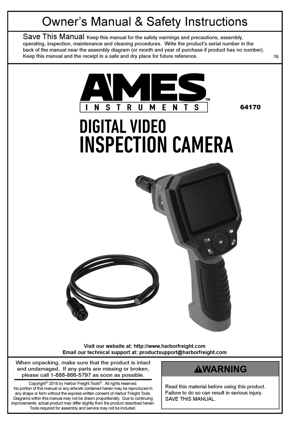 ames instruments digital inspection camera