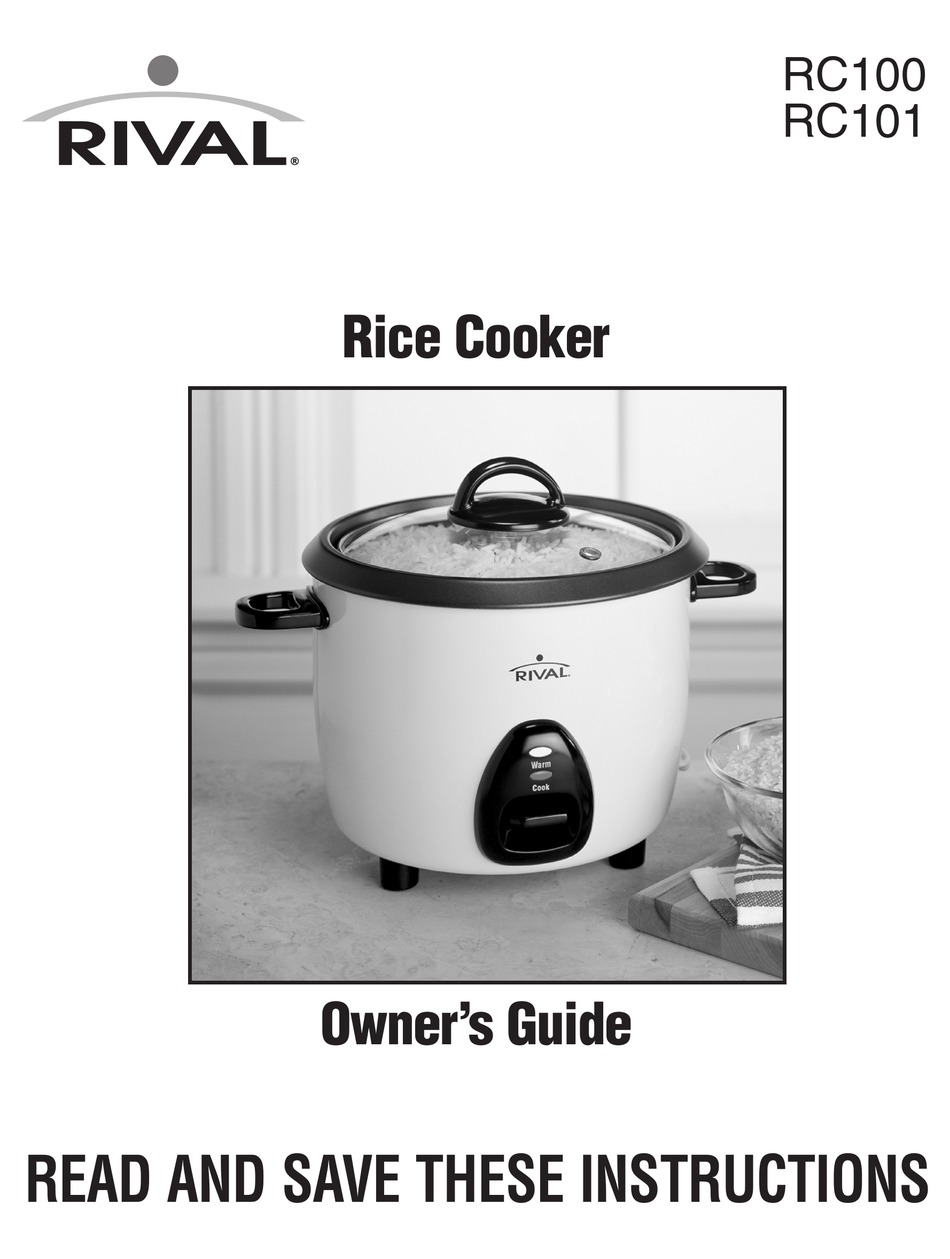  Rival 6-Cup Rice Cooker with Steamer Basket, Red (RC61
