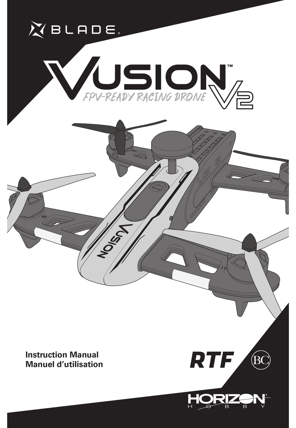 Blade Canopy Vusion V2 Race Drone BLH02401