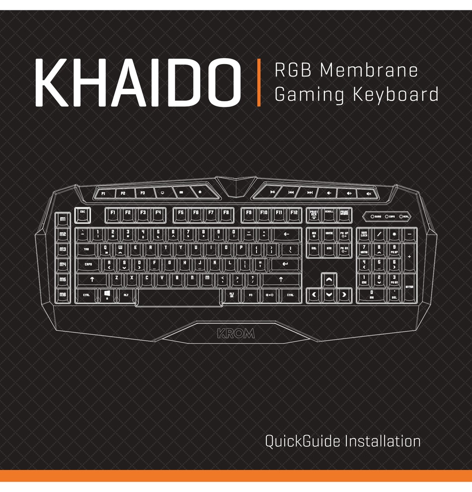 krom keyboard lights