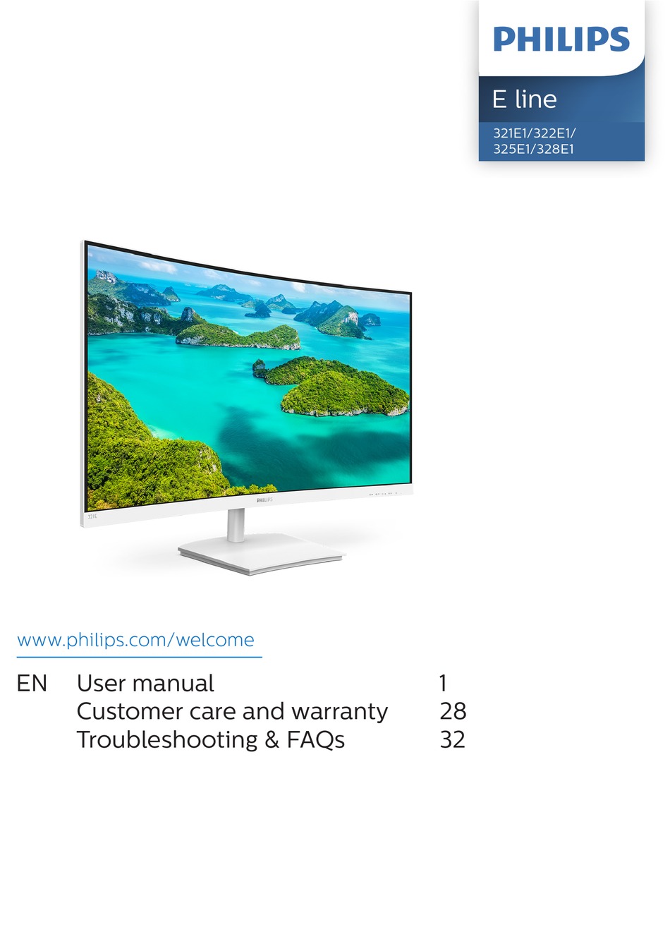 PHILIPS E SERIES TV USER MANUAL | ManualsLib