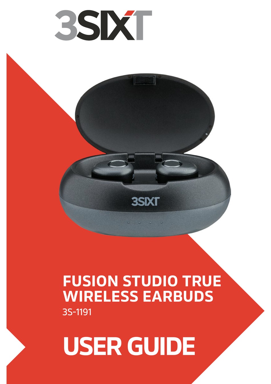 3sixt bt studio true wireless earbuds