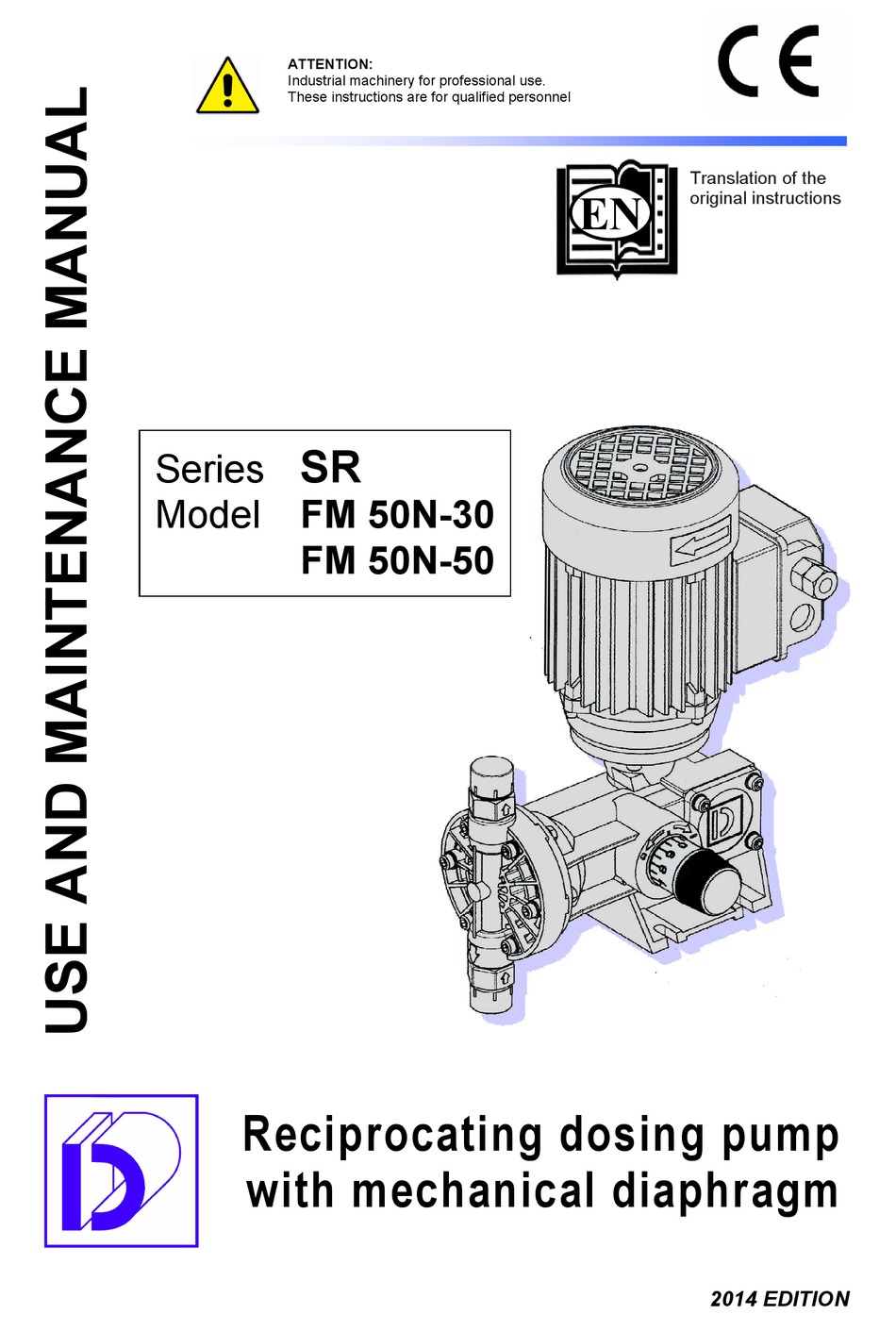 Doseuro Sr Series Use And Maintenance Manual Pdf Download Manualslib