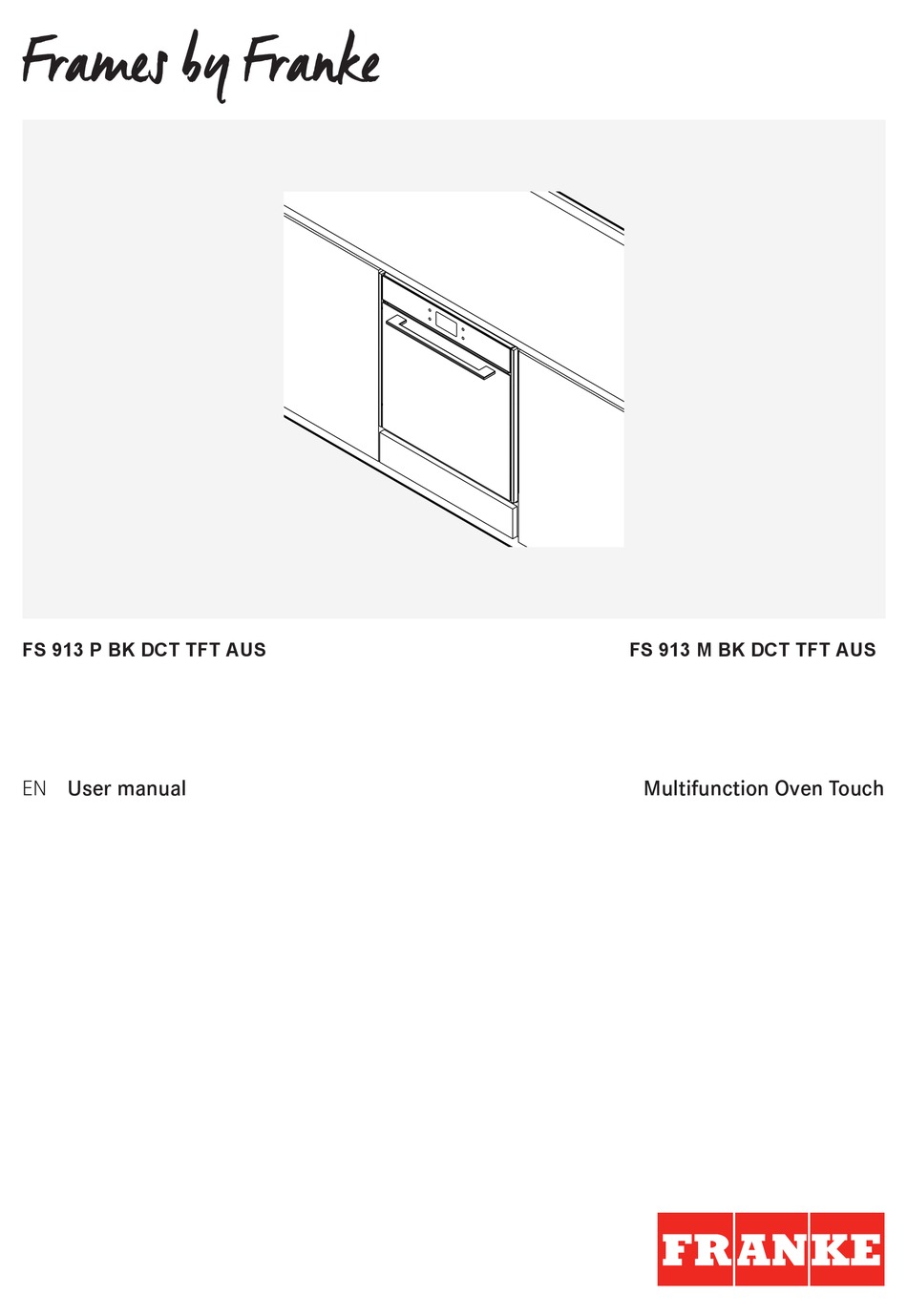 FRANKE FS 913 P BK DCT TFT AUS OVEN USER MANUAL | ManualsLib
