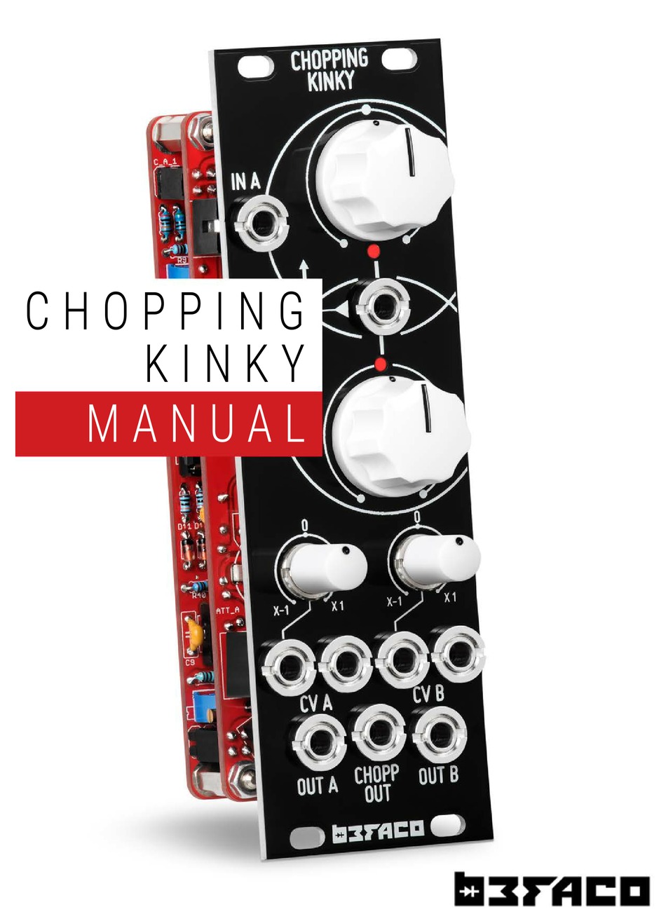 鍵盤楽器 Befaco: Chopping Kinky Befaco Chopping Kinky Kit - Modular Addict Synth DIY