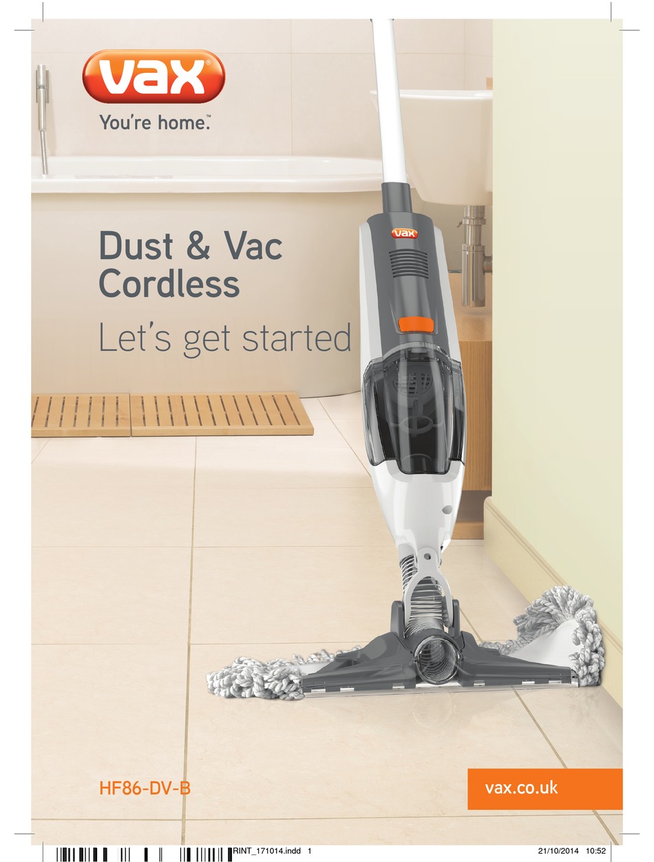 vax dust and vac