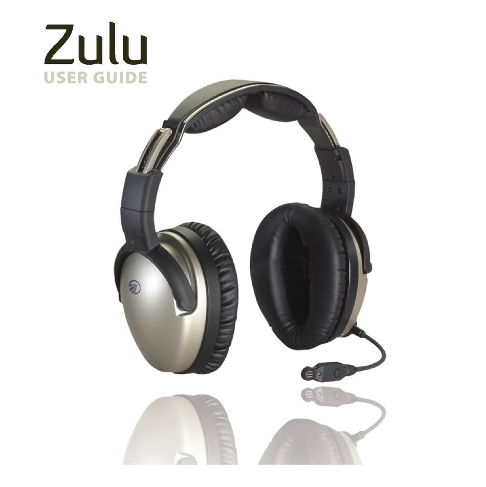 LIGHTSPEED ZULU SERIES HEADPHONE USER MANUAL ManualsLib