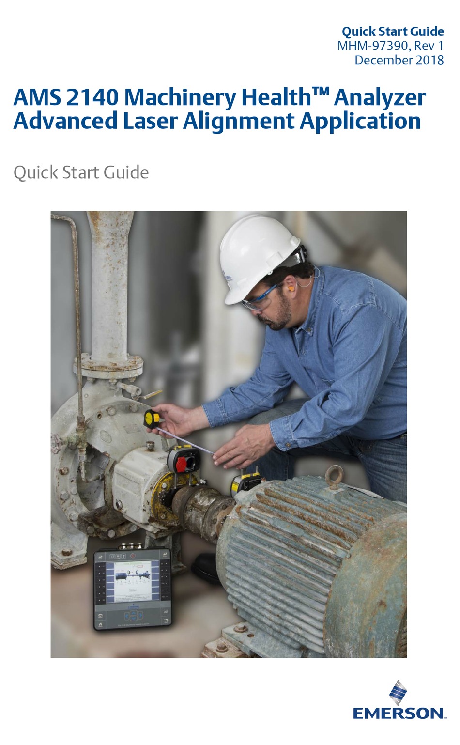 EMERSON AMS 2140 QUICK START MANUAL Pdf Download ManualsLib