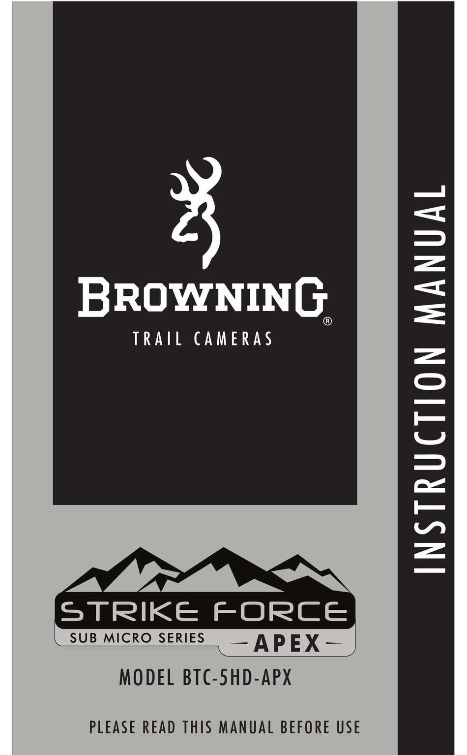 Browning Sub Micro Series Scouting Camera Instruction Manual Manualslib