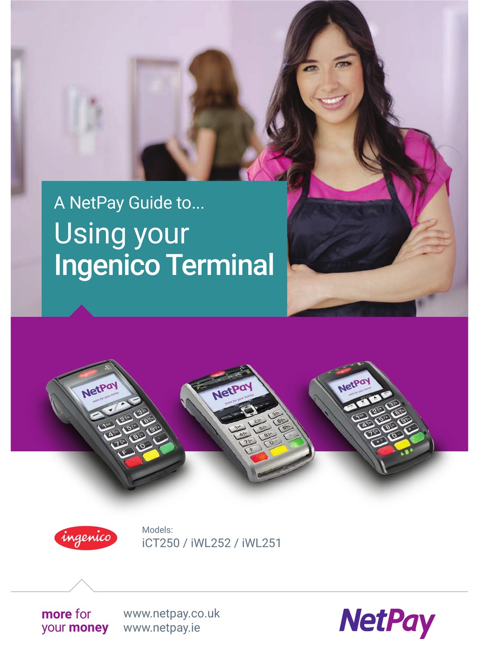 INGENICO ICT250 USER MANUAL Pdf Download | ManualsLib
