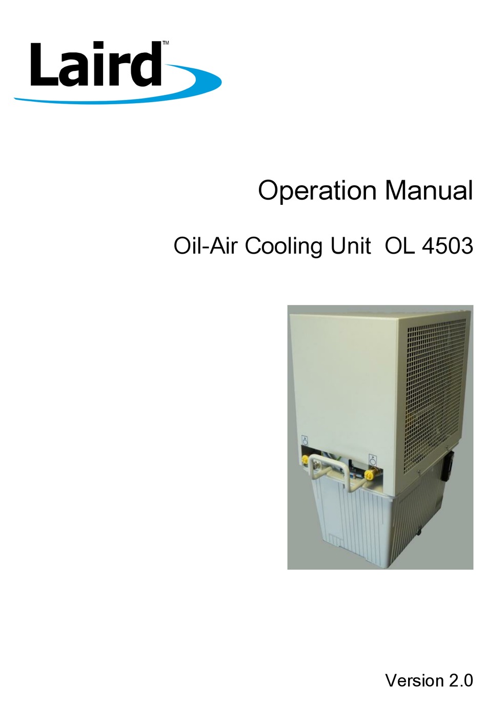 LAIRD OL 4503 COOLING BOX OPERATION MANUAL ManualsLib