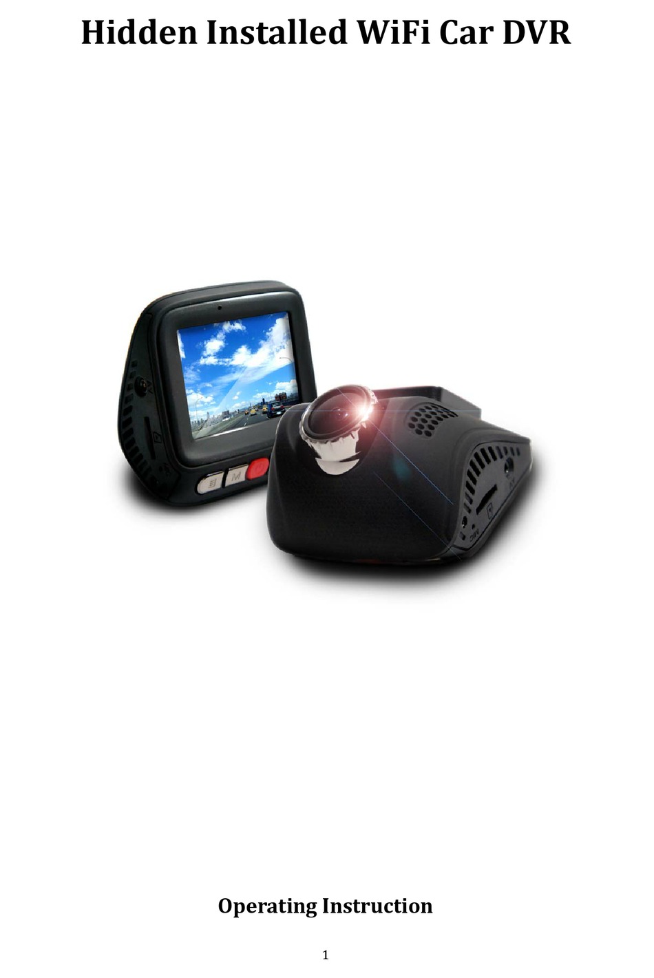 RICHVIEW M2 DVR OPERATING INSTRUCTION ManualsLib