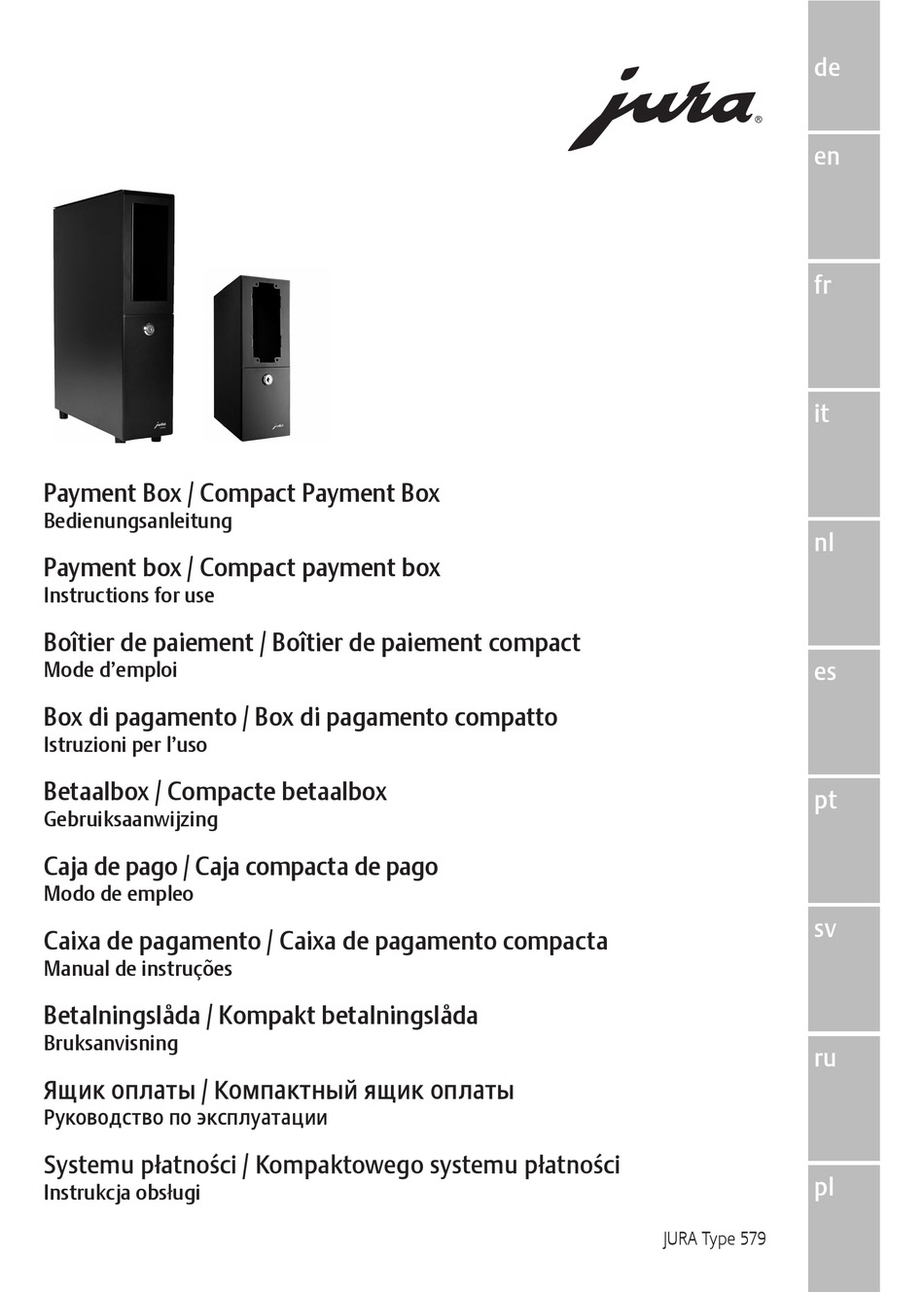 JURA 579 COFFEE MAKER INSTRUCTIONS FOR USE MANUAL ManualsLib
