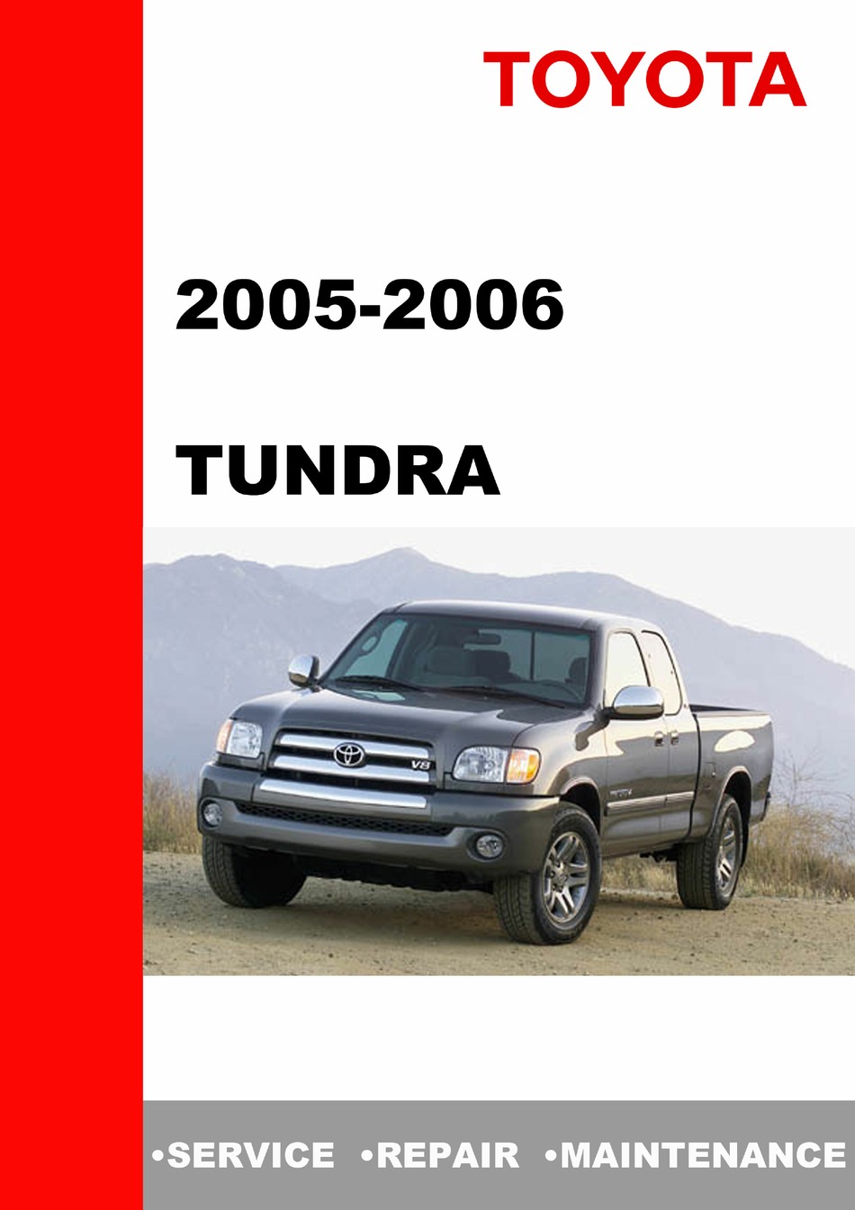 Toyota Tundra 2005 Automobile Service Repair Maintenance Manualslib