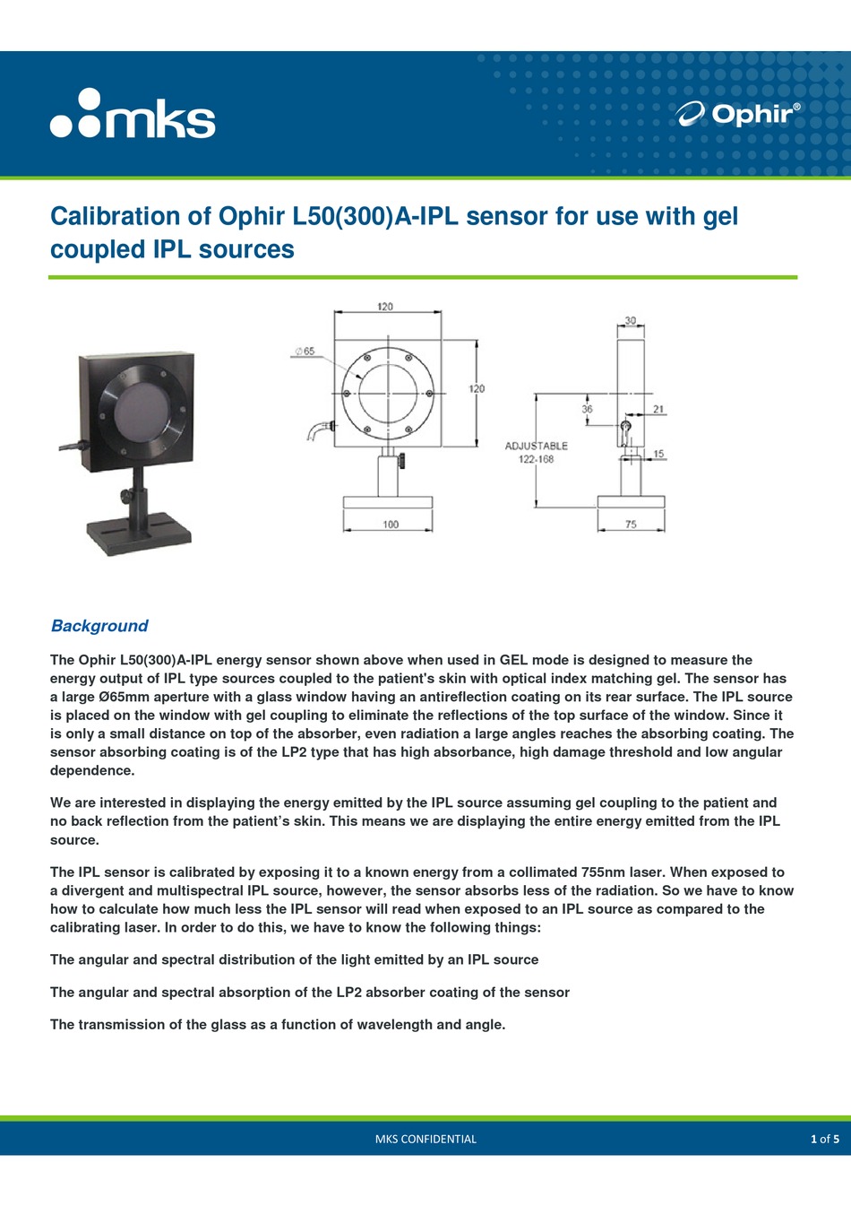 OPHIR L50(300)AIP CALIBRATION MANUAL Pdf Download ManualsLib