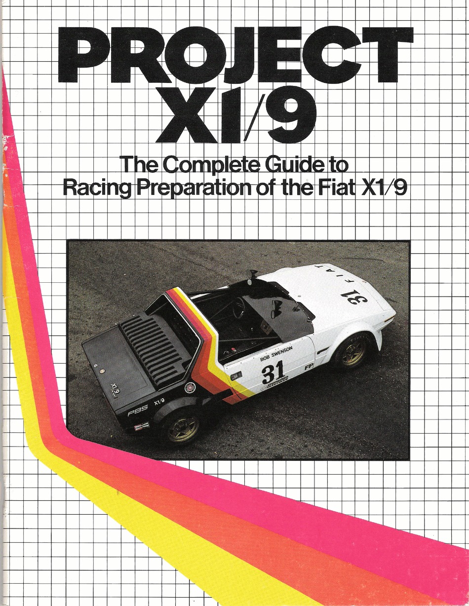 FIAT X 1/9 Manuel d'utilisation manuel guide x1/9 User owner manual 