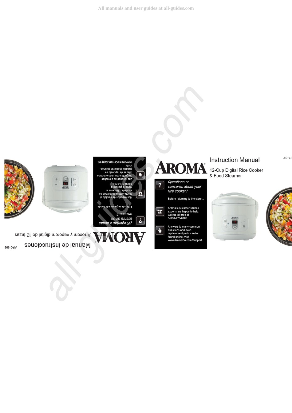 Aroma ARC-996 rice cooker