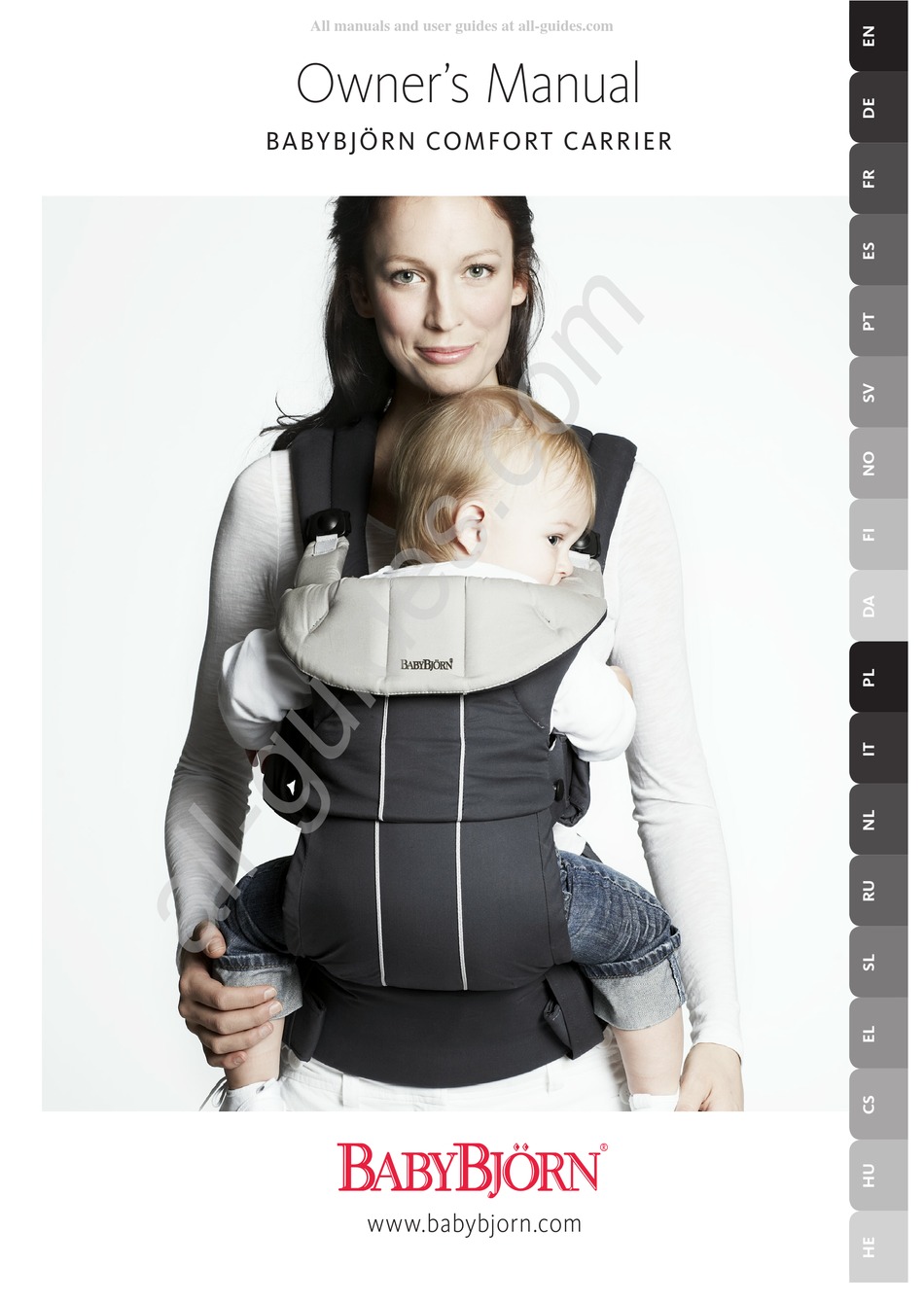 BABYBJORN COMFORT SLING OWNER'S MANUAL ManualsLib