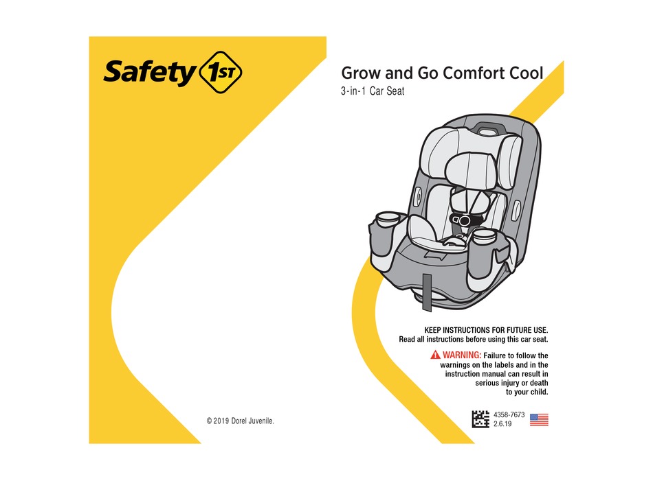 Safety First Grow And Go Comfort Cool