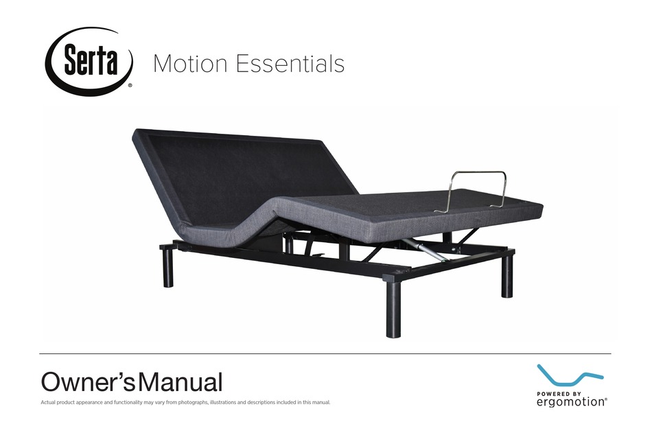 Serta Motion Essentials Indoor, Serta Motion Essentials Headboard Brackets