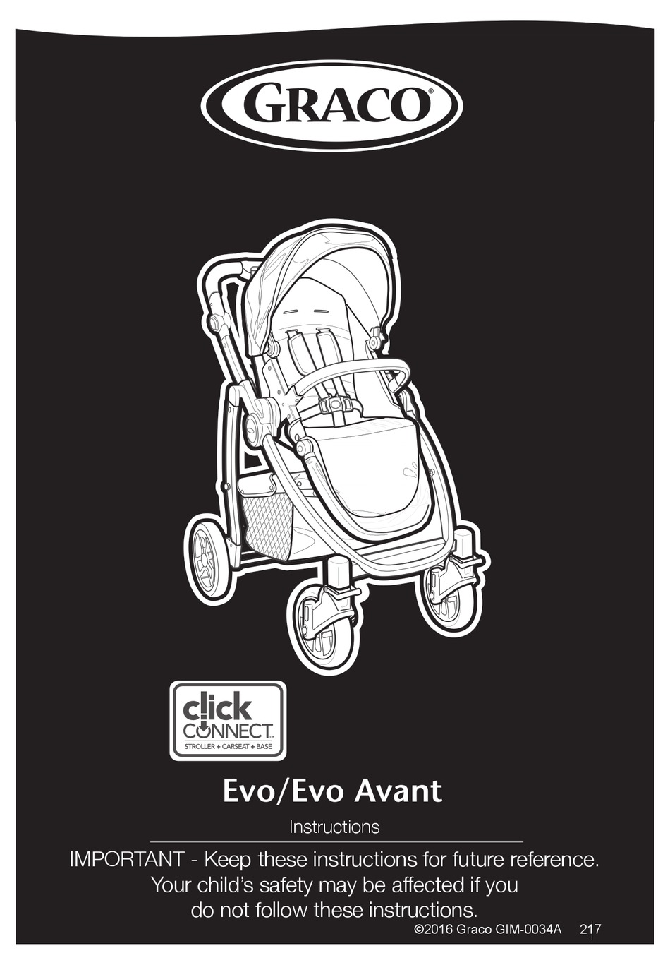 Graco Evo Instructions Manual Pdf Download Manualslib