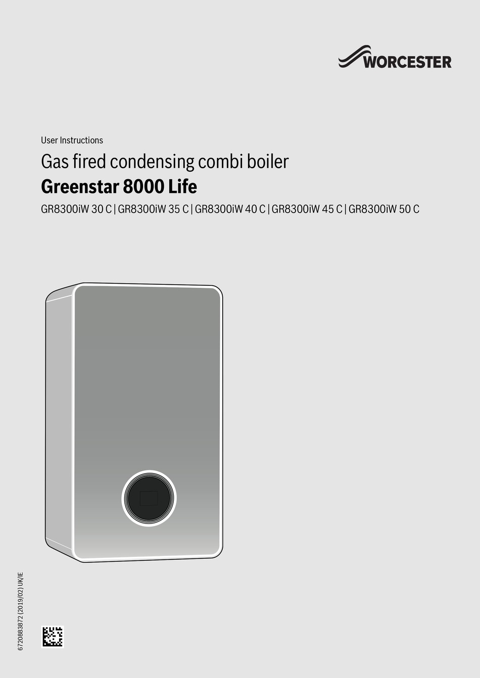 Worcester Greenstar 8000 Life Series User Instructions Pdf Download Manualslib