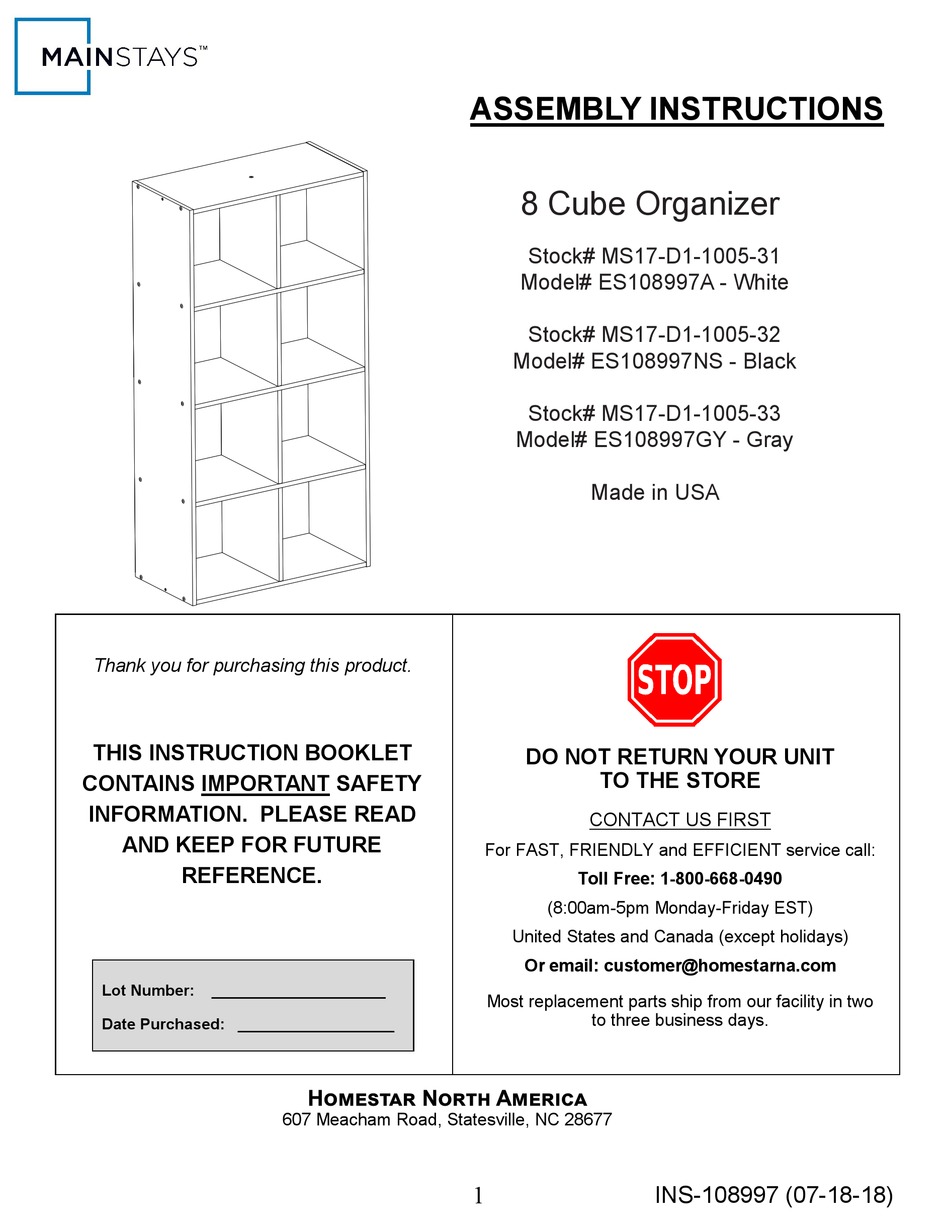Mainstays Cube Organizer Instructions Deals gbupresnenskij.ru
