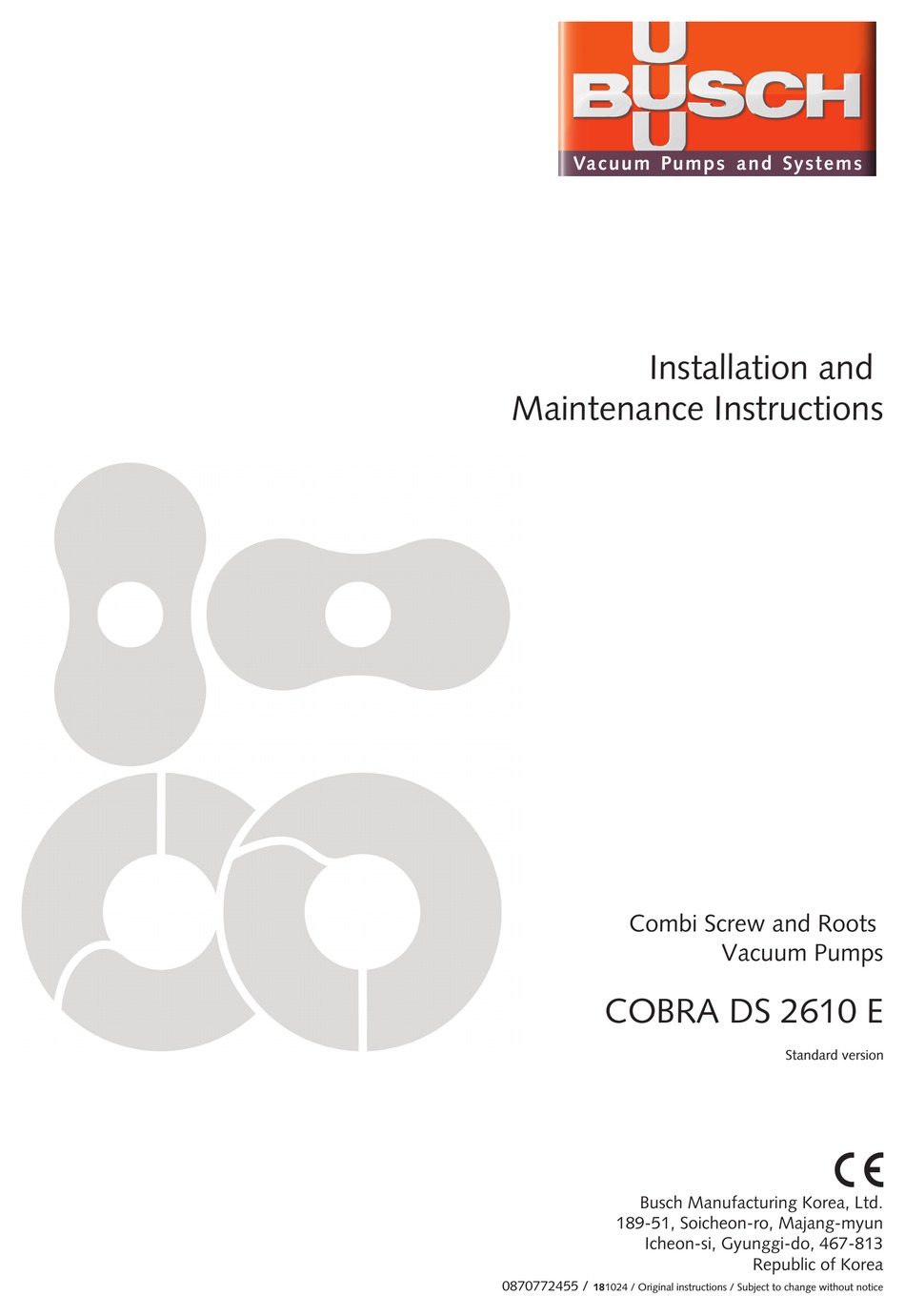 busch-cobra-ds-2610-e-water-pump-installation-and-maintenance