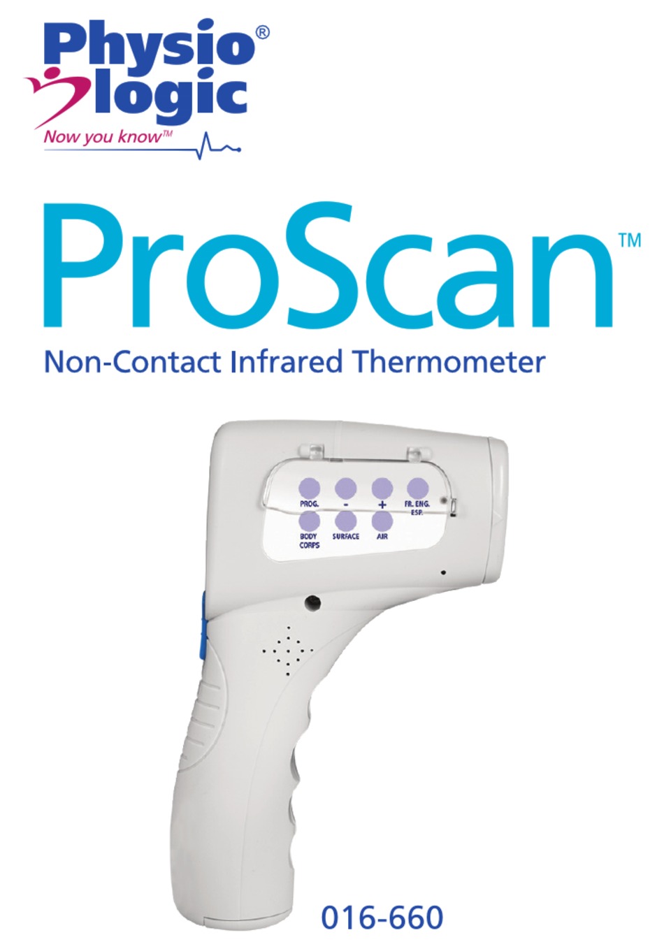 PHYSIO LOGIC PROSCAN 016660 THERMOMETER INSTRUCTIONS MANUAL ManualsLib