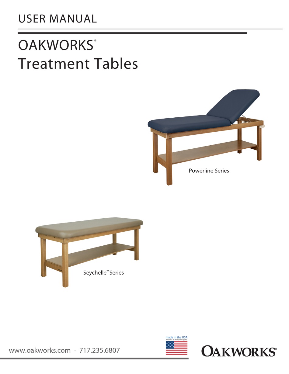 OAKWORKS POWERLINE SERIES USER MANUAL Pdf Download ManualsLib